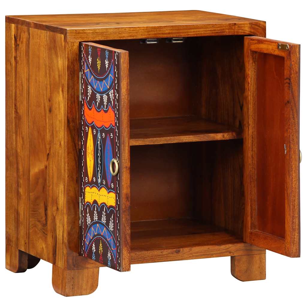 Sideboard Multicolour 50x35x60 Solid Wood Acacia