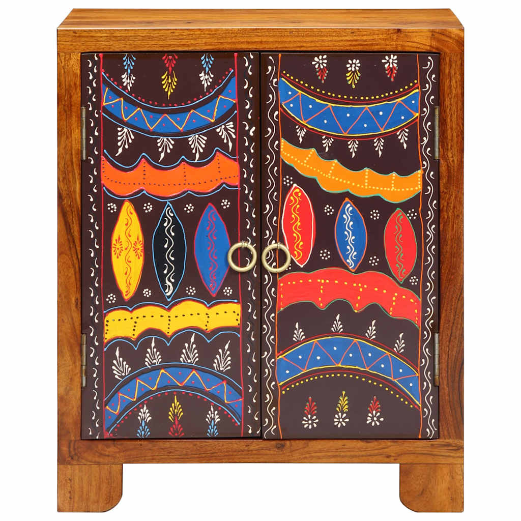 Sideboard Multicolour 50x35x60 Solid Wood Acacia