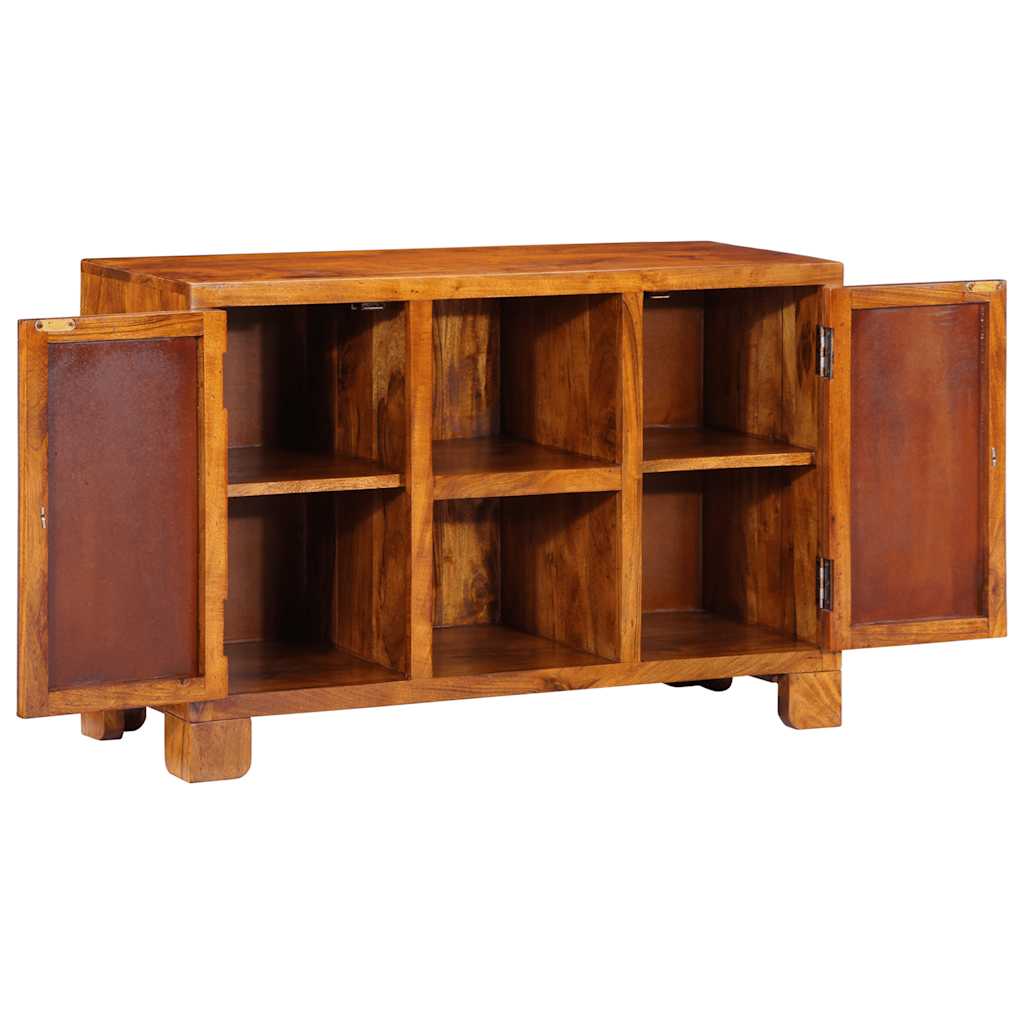Sideboard Multicolour 90x35x60 Solid Wood Acacia