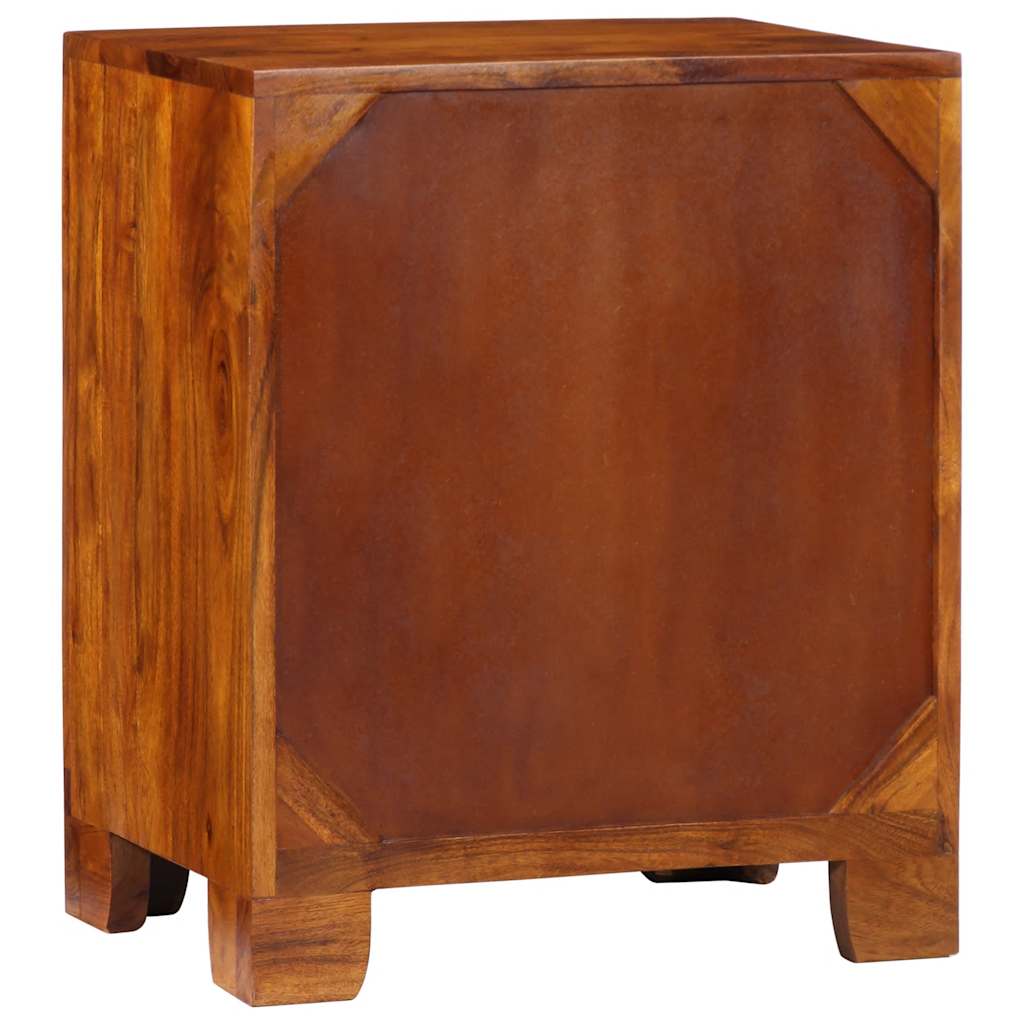 Sideboard Multicolour 50x35x60 Solid Wood Acacia
