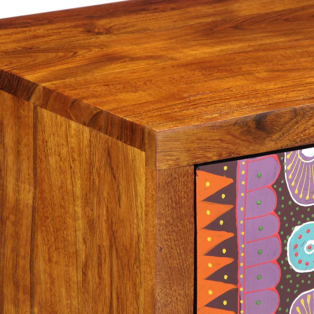 Sideboard Multicolour 50x35x60 Solid Wood Acacia