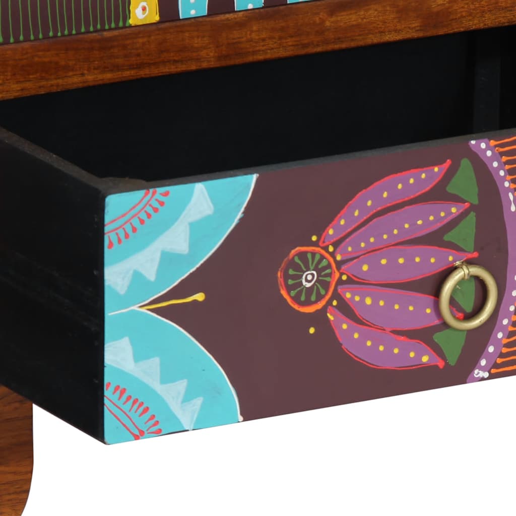 Sideboard Multicolour 50x35x60 Solid Wood Acacia