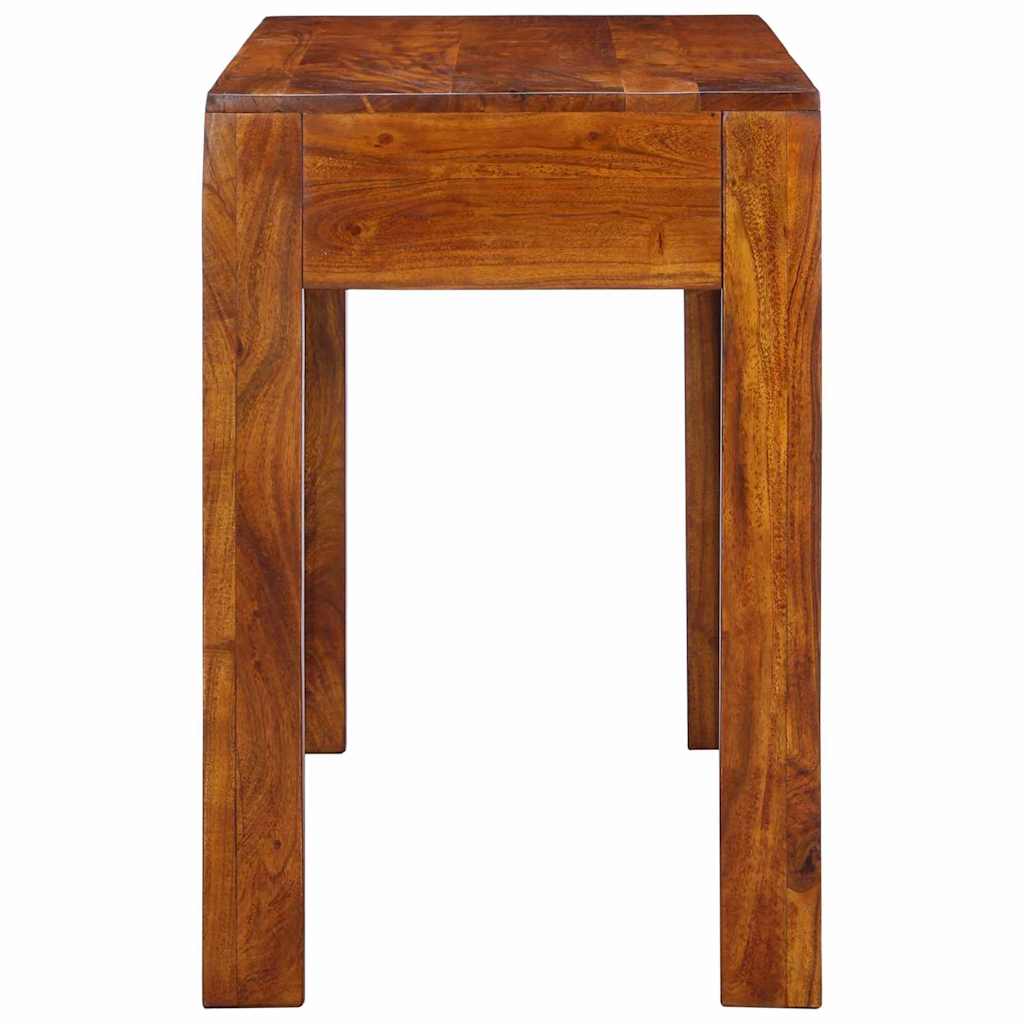 Desk with Drawer Brown 100 x 50 x 75 cm Solid Acacia wood