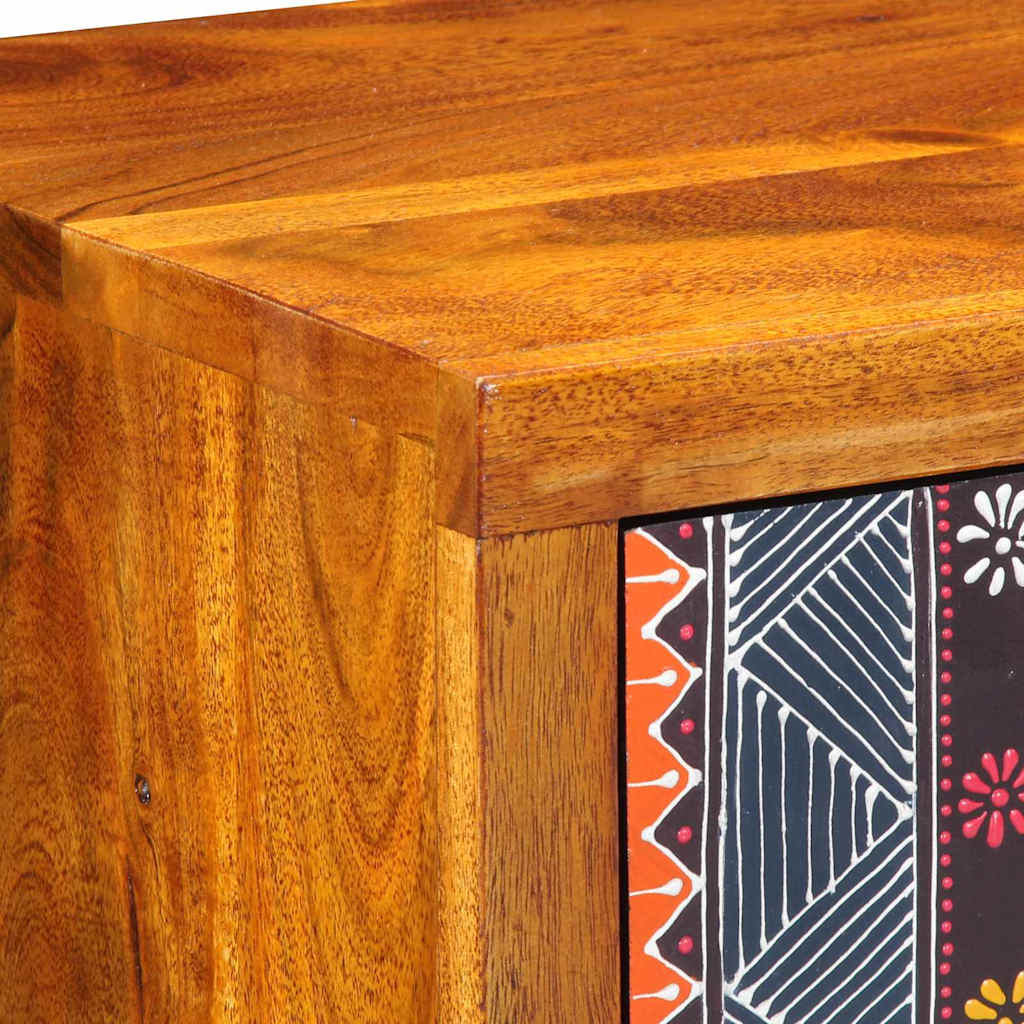 Sideboard Multicolour 40 x 35 x 45 cm Solid acacia wood