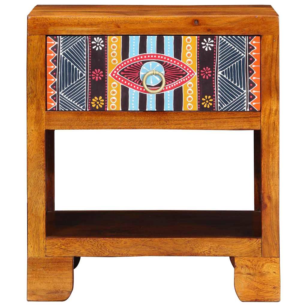 Sideboard Multicolour 40 x 35 x 45 cm Solid acacia wood
