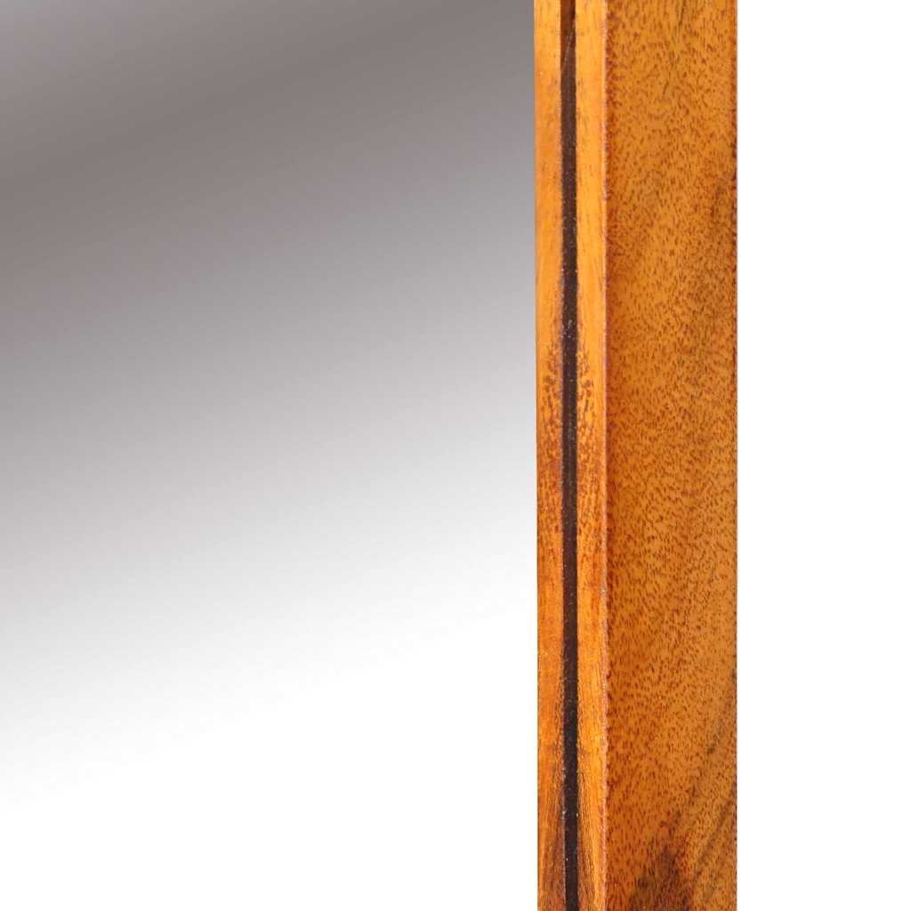 Dressing Table Brown 90 X 45 X 75 Cm Solid Acacia Wood