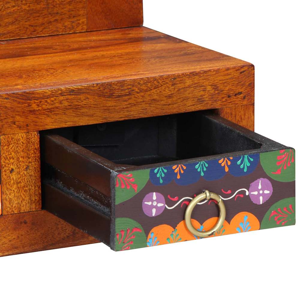 Wall Cabinet Brown 40 x 20 x 50 cm Solid Acacia wood