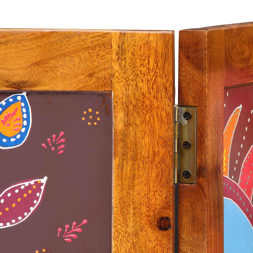 Room Divider Brown 105 x 180 cm Solid acacia wood