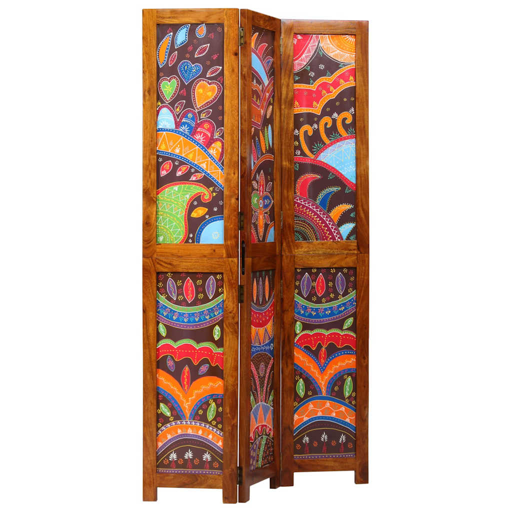 Room Divider Brown 105 x 180 cm Solid acacia wood