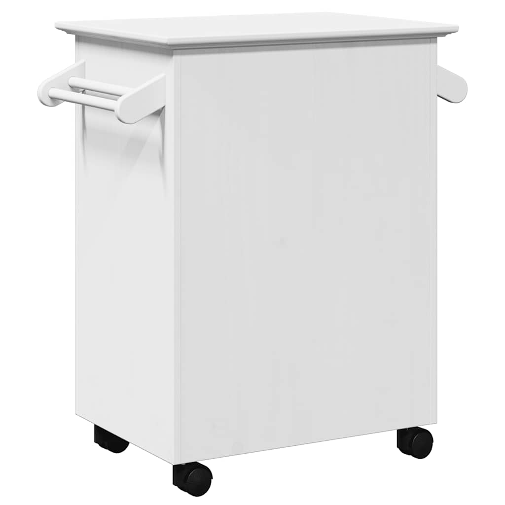 Kitchen Trolley BODO White 72x45x80 cm