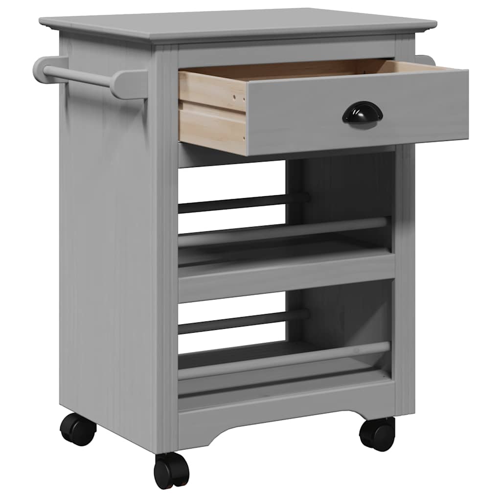 Kitchen Trolley BODO Grey 67.5x45x80 cm