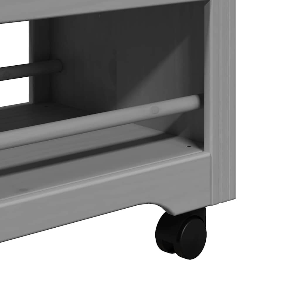 Kitchen Trolley BODO Grey 67.5x45x80 cm
