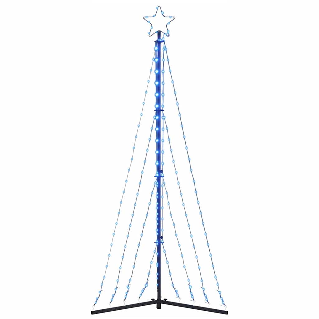 LED Christmas Tree 339 LEDs Blue 187 cm