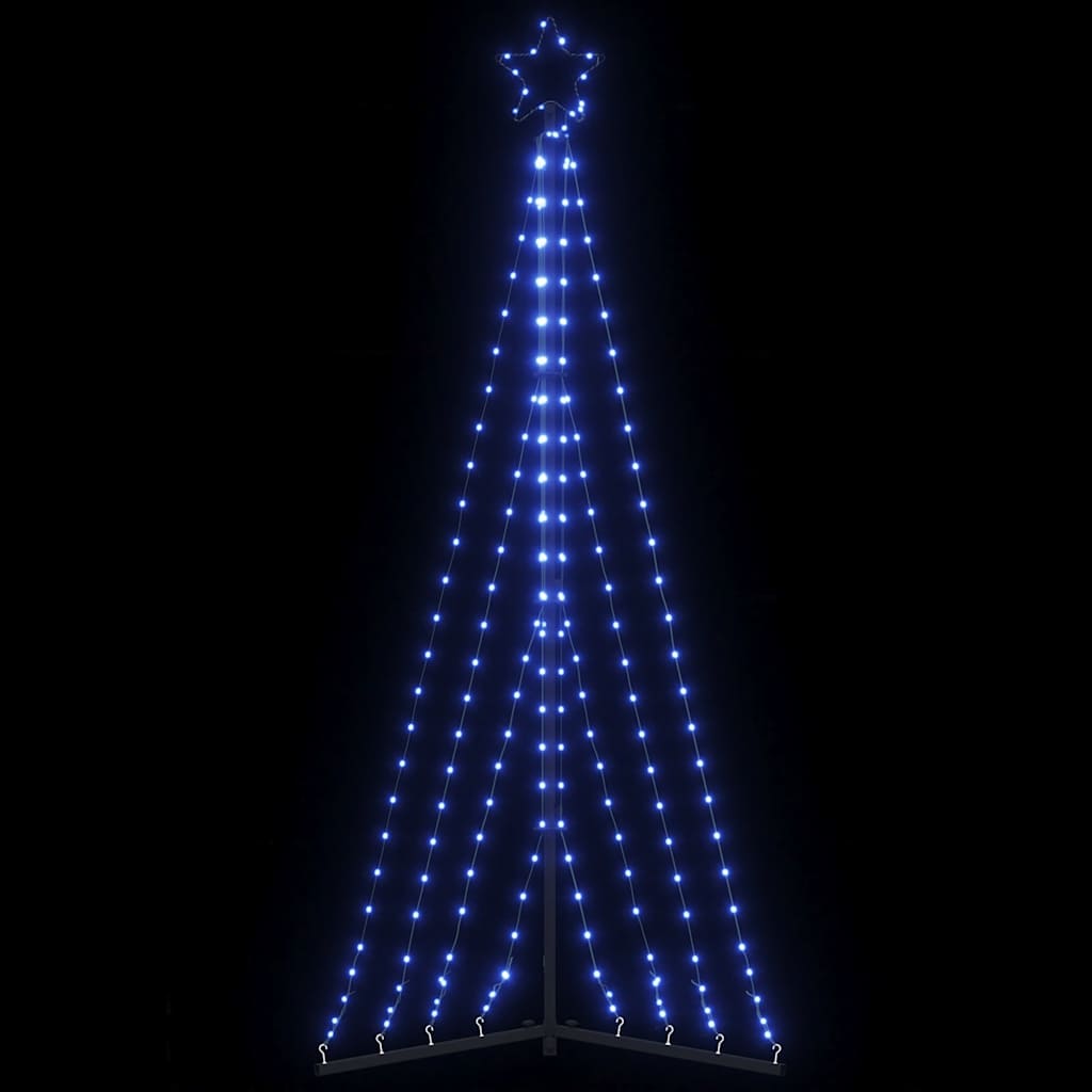 LED Christmas Tree 339 LEDs Blue 187 cm