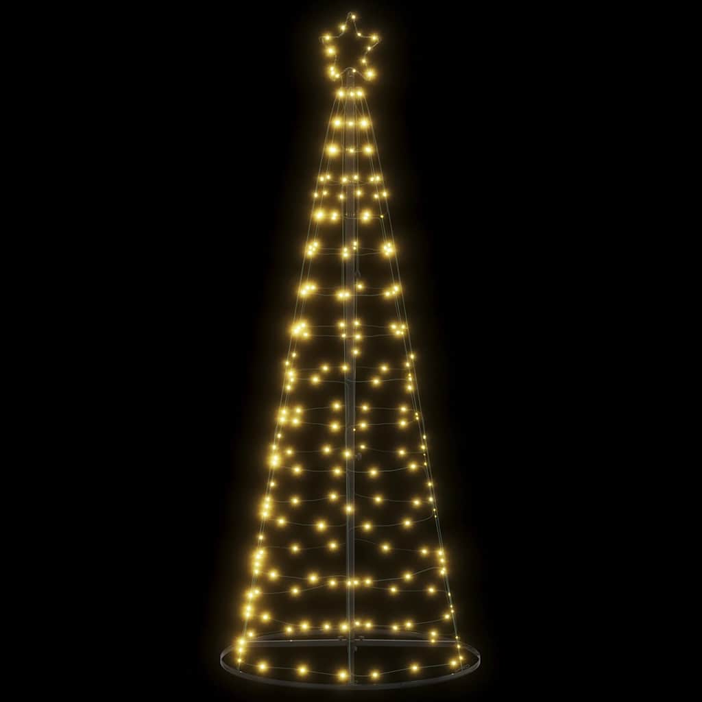 LED Christmas Tree 200 LEDs Warm White 182 cm
