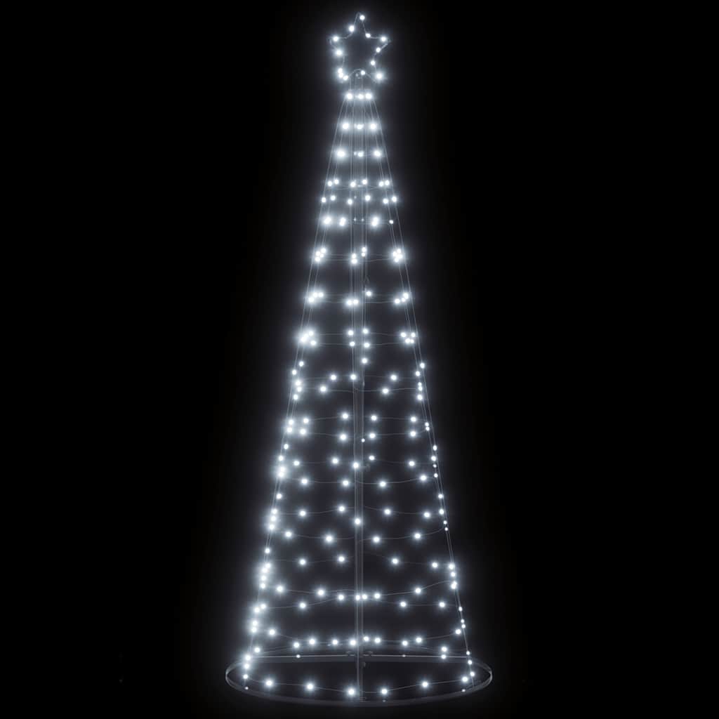 LED Christmas Tree 200 LEDs Cold White 182 cm