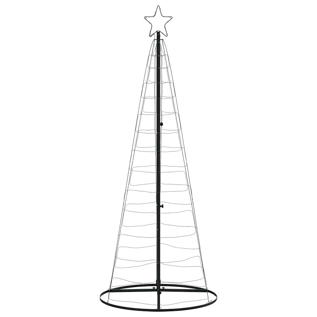 LED Christmas Tree 200 LEDs Cold White 182 cm
