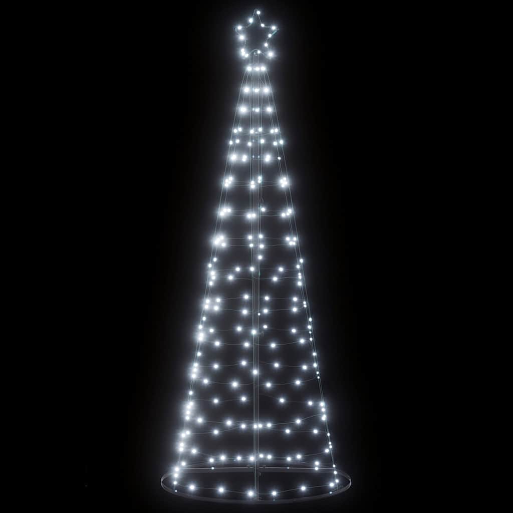 LED Christmas Tree 200 LEDs Cold White 182 cm