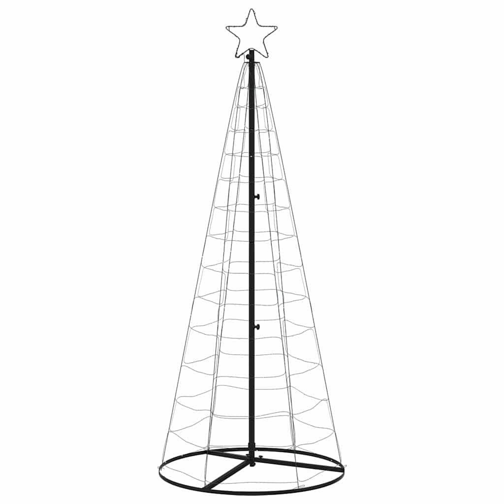 LED Christmas Tree 200 LEDs Blue 182 cm