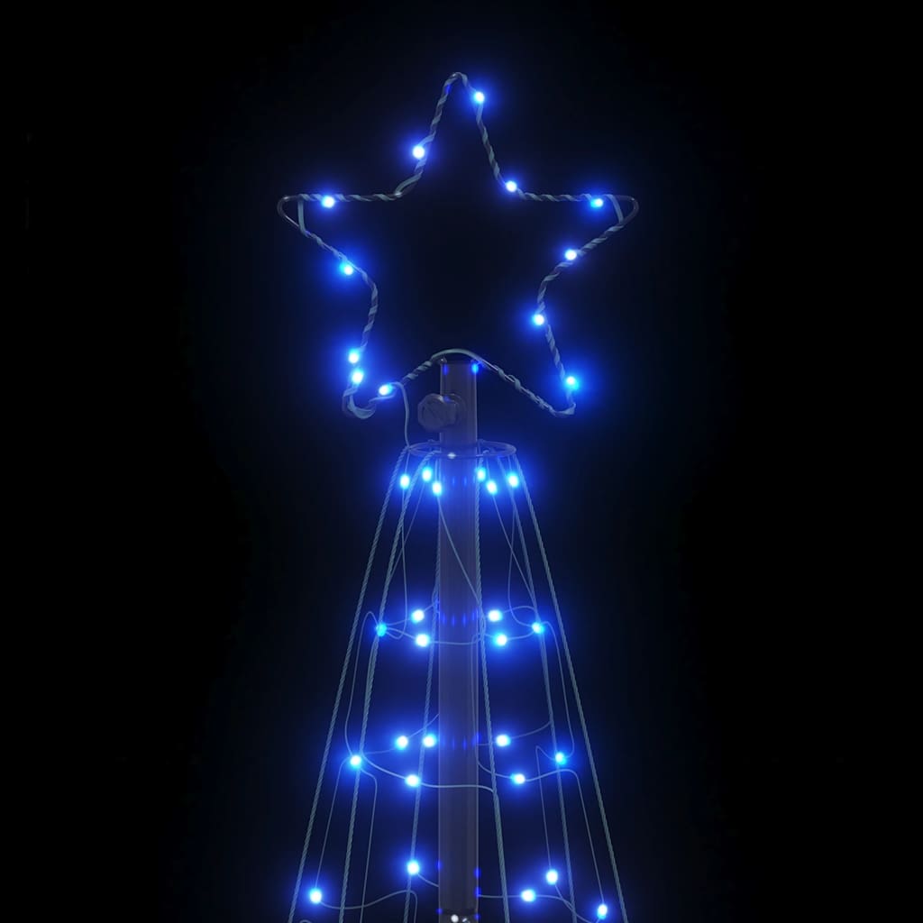 LED Christmas Tree 200 LEDs Blue 182 cm