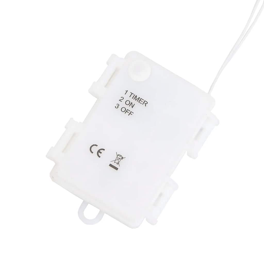 Christmas Lights Santa Silhouette 2 pcs 35 LEDs Warm White