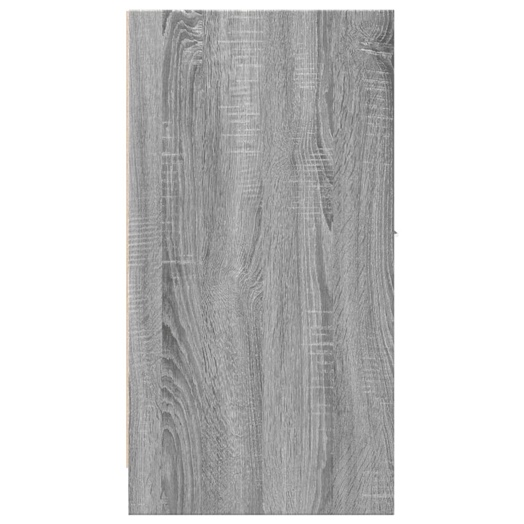 Apothecary Cabinet Grey Sonoma 30x41x77.5 cm Engineered Wood