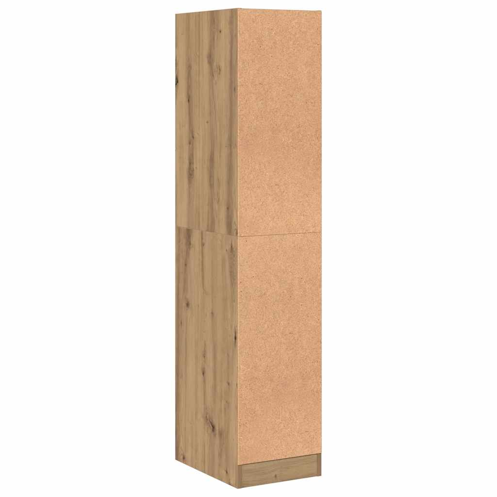 Apothecary Cabinet Artisian Oak 30x41x144.5 cm Engineered Wood