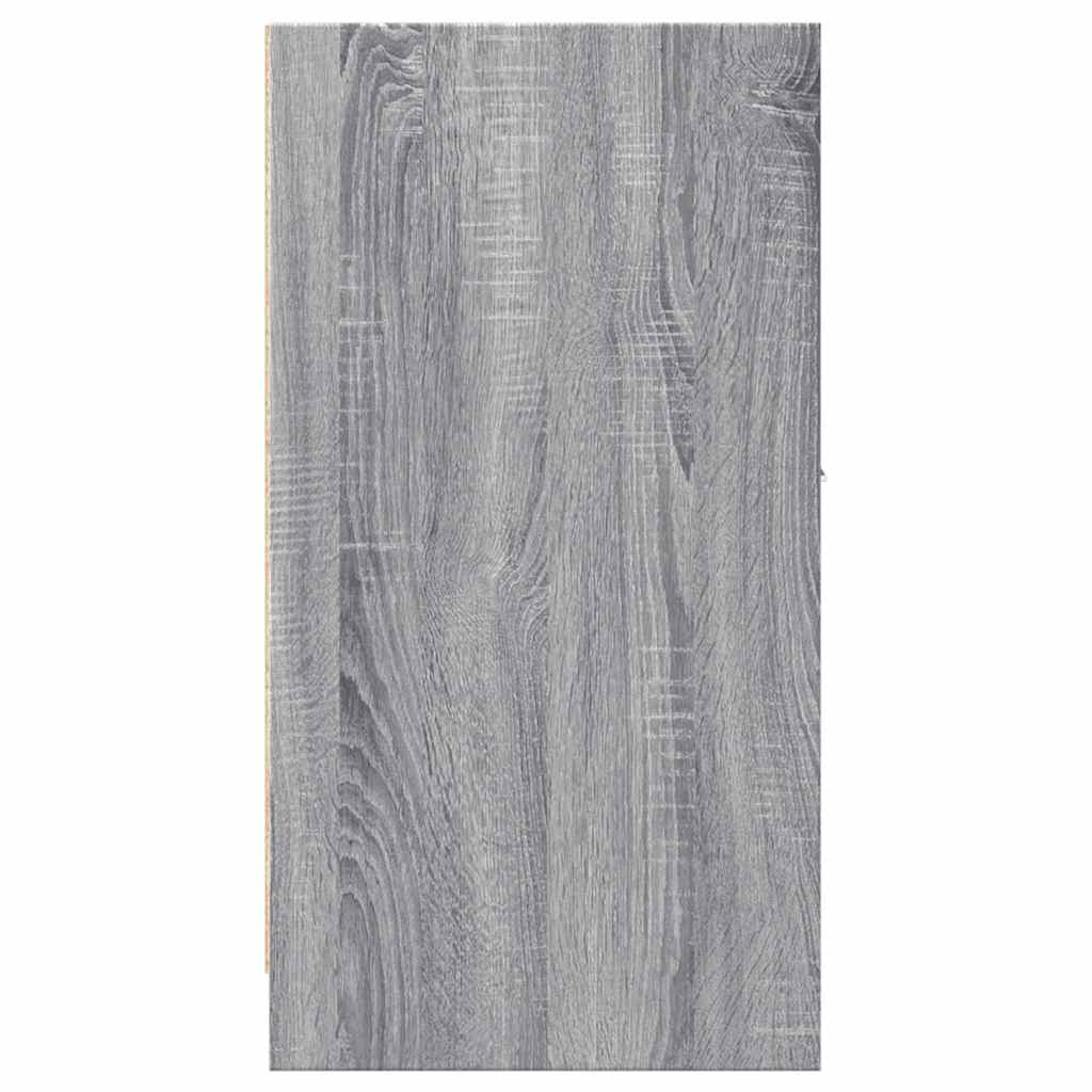 Apothecary Cabinet Grey Sonoma 40x41x77.5 cm Engineered Wood