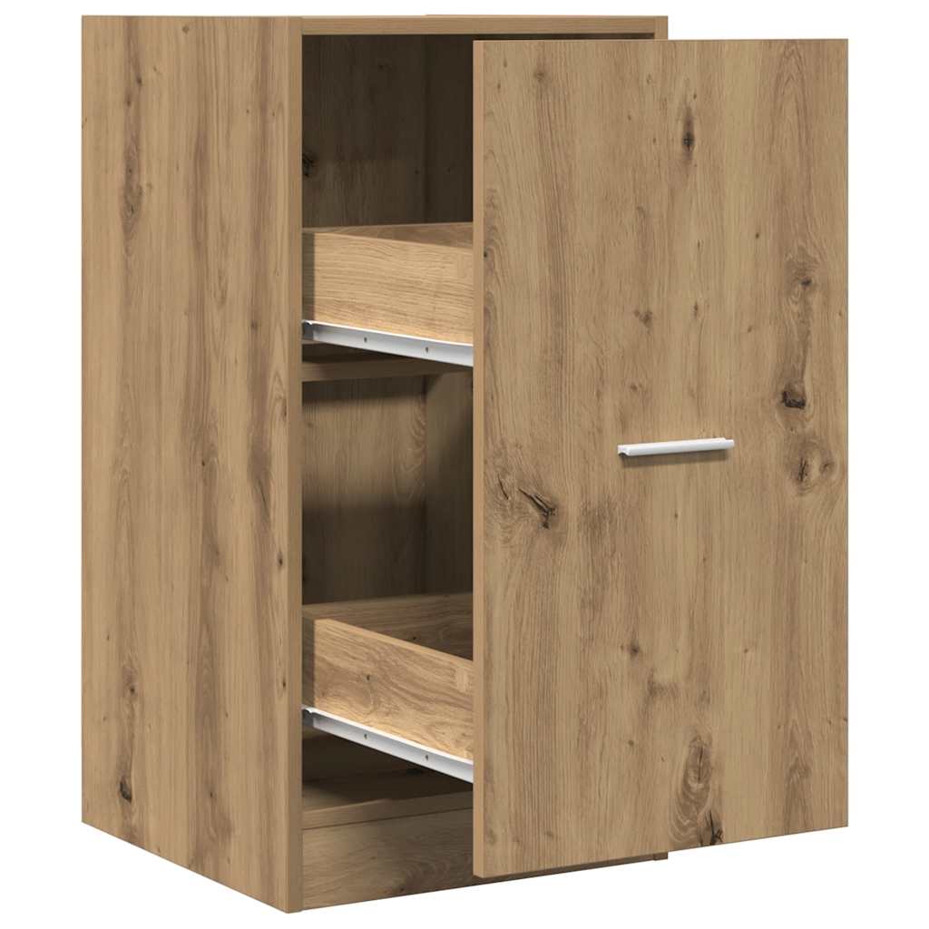 Apothecary Cabinet Artisian Oak 40x41x77.5 cm Engineered Wood