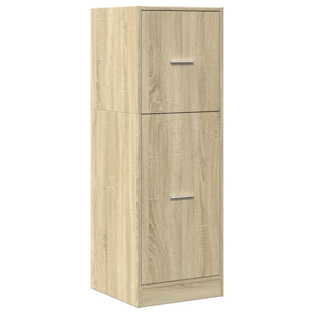 Apothecary Cabinet Sonoma Oak 40x41x118 cm Engineered Wood