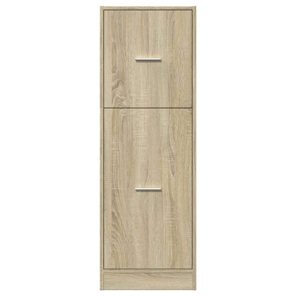 Apothecary Cabinet Sonoma Oak 40x41x118 cm Engineered Wood