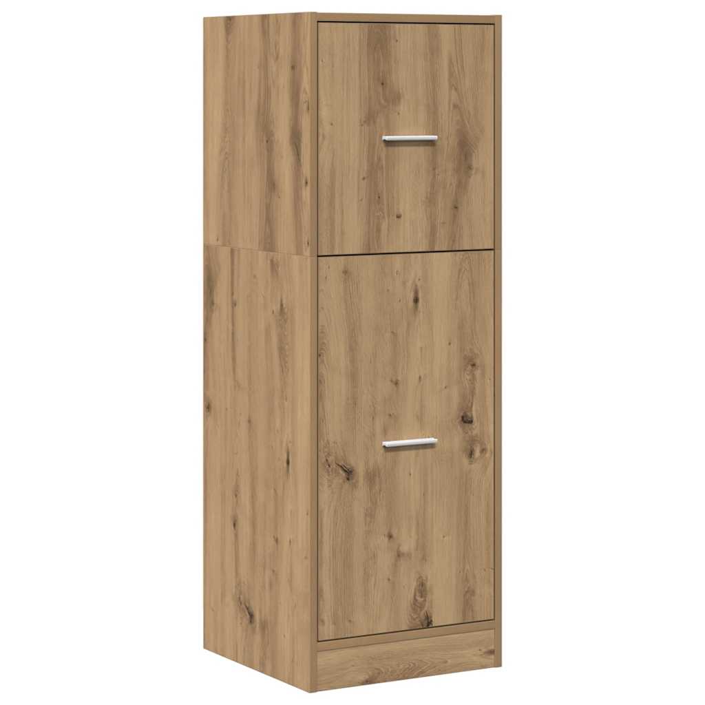 Apothecary Cabinet Artisian Oak 40x41x118 cm Engineered Wood