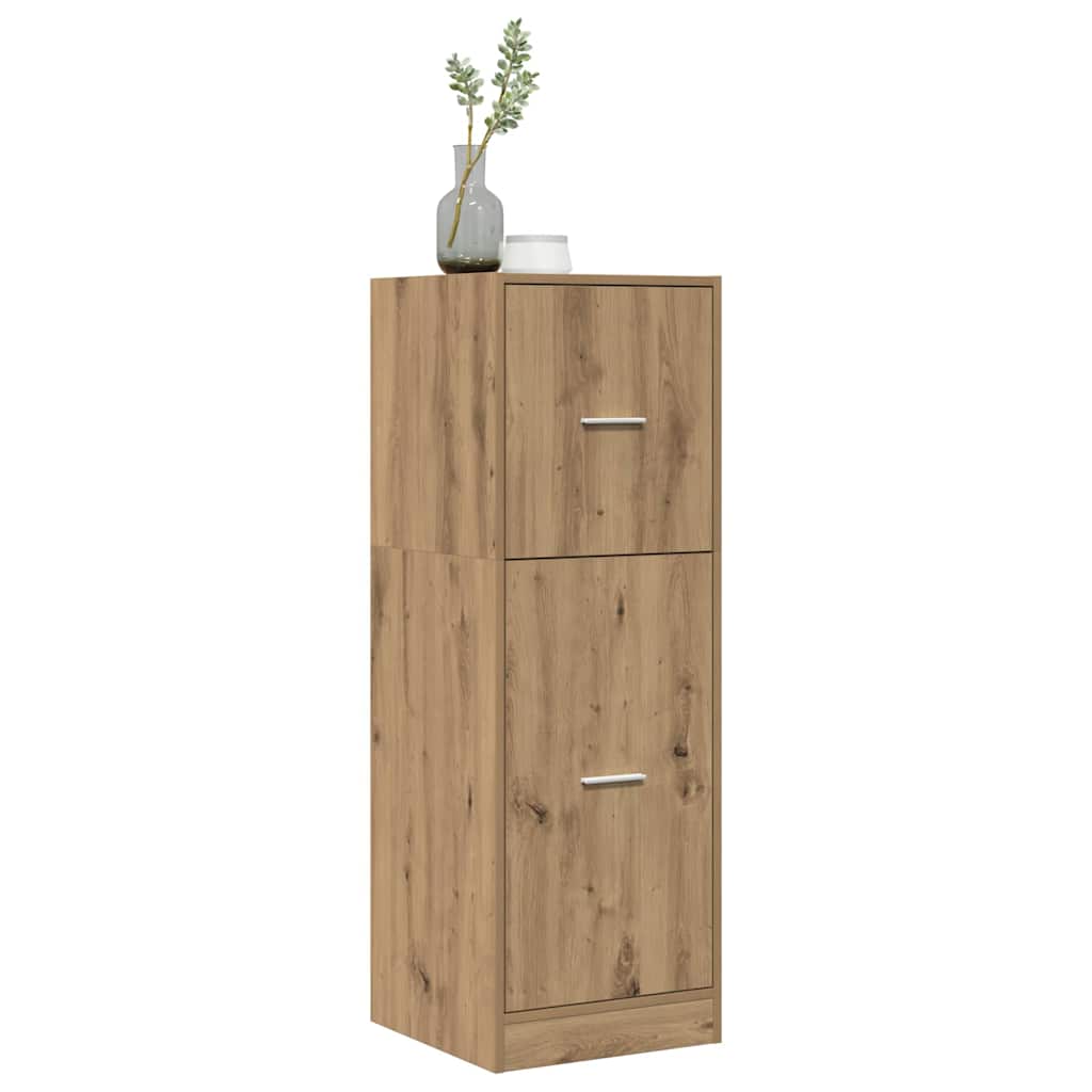 Apothecary Cabinet Artisian Oak 40x41x118 cm Engineered Wood