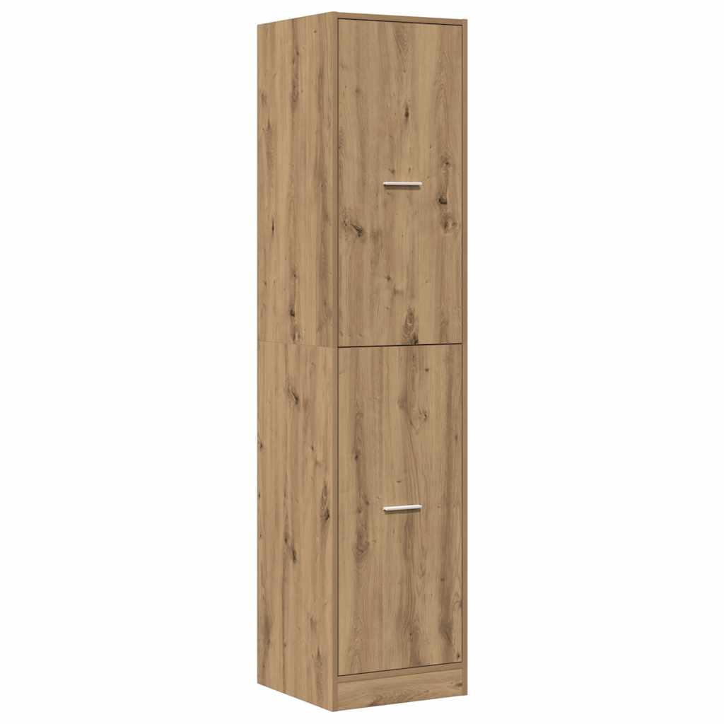Apothecary Cabinet Artisian Oak 40x41x174.5 cm Engineered Wood