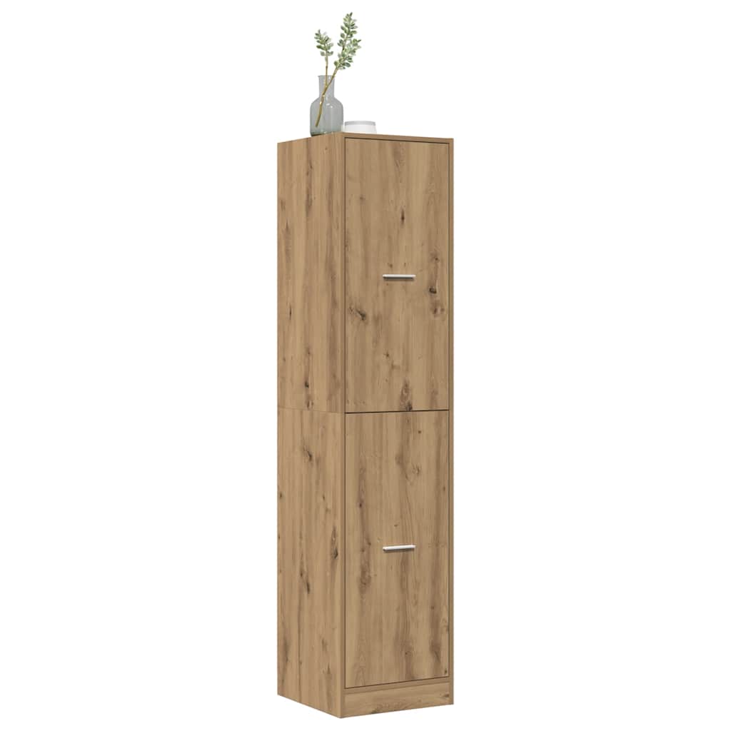 Apothecary Cabinet Artisian Oak 40x41x174.5 cm Engineered Wood