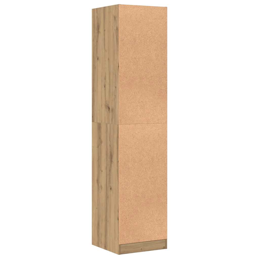 Apothecary Cabinet Artisian Oak 40x41x174.5 cm Engineered Wood