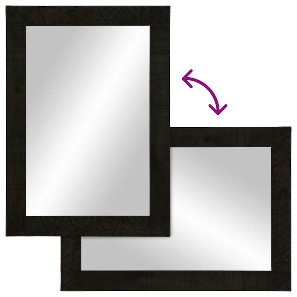 2 Piece Bathroom Furniture Set Solid Wood Mango