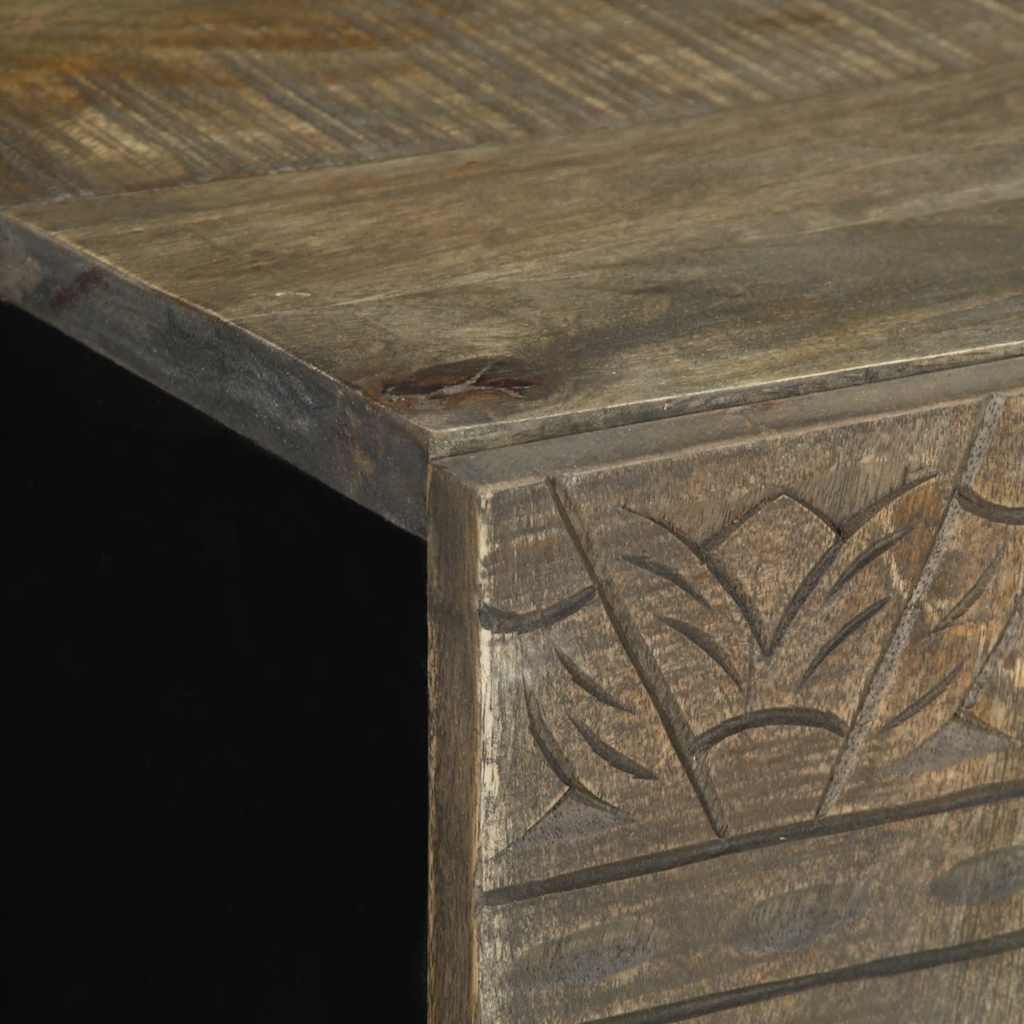 4 Piece Bathroom Furniture Set Solid Wood Mango