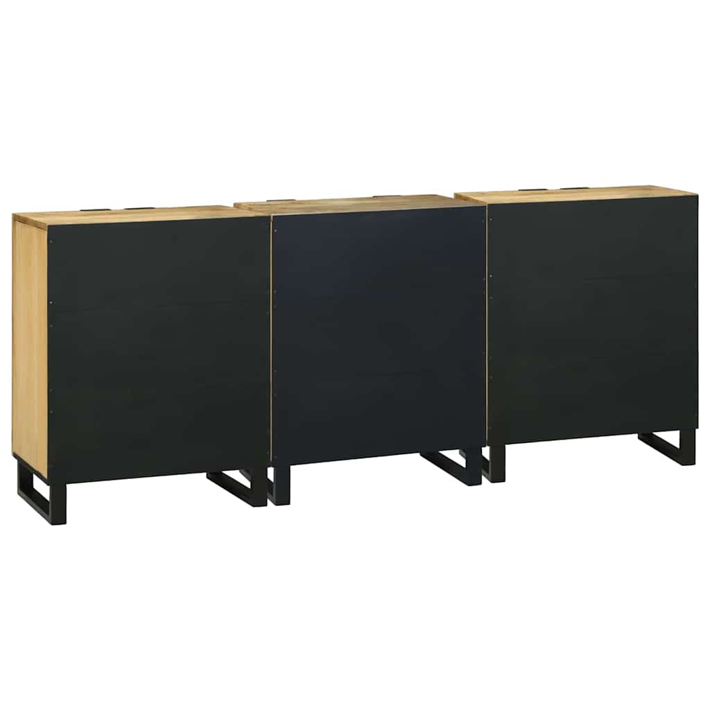 Bathroom Furniture Set with Drawer 3 pcs Brown 180 x 33 x 75 cm