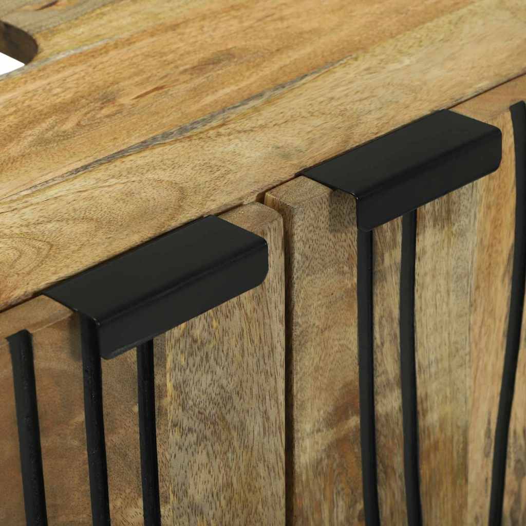 Bathroom Furniture Set with Shelf 2 pcs Brown 62 x 33 x 58 cm