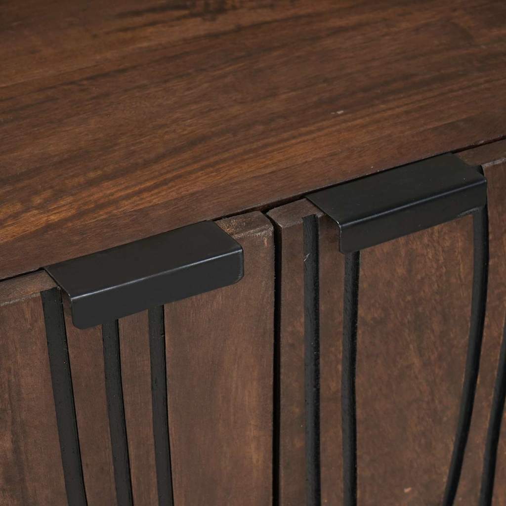 Bathroom Furniture Set with Drawer 3 pcs Brown 180 x 33 x 75 cm