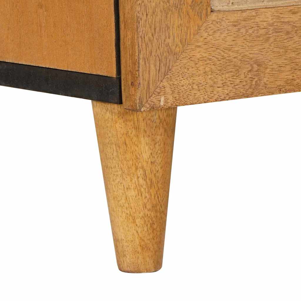 Sideboard 2 pcs Brown 60 x 33 x 75 cm Solid mango wood