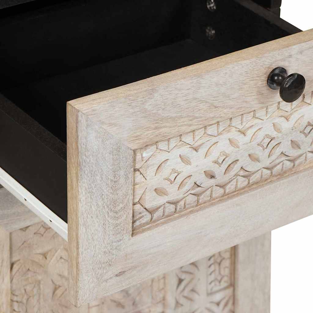 Bathroom Furniture Set with Drawer 4 pcs White 38 x 33 x 160 cm