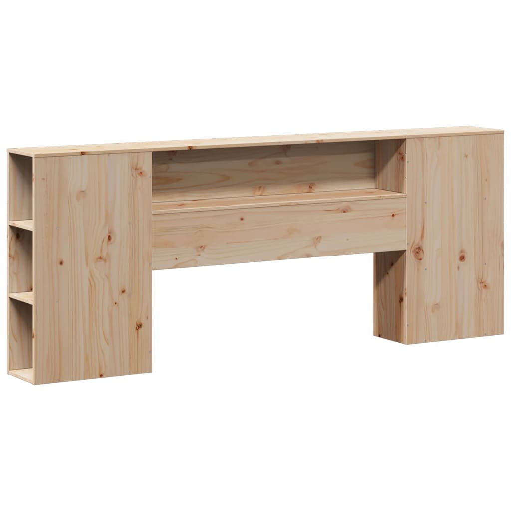 Bed Frame without Mattress 200x200 cm Solid Wood Pine