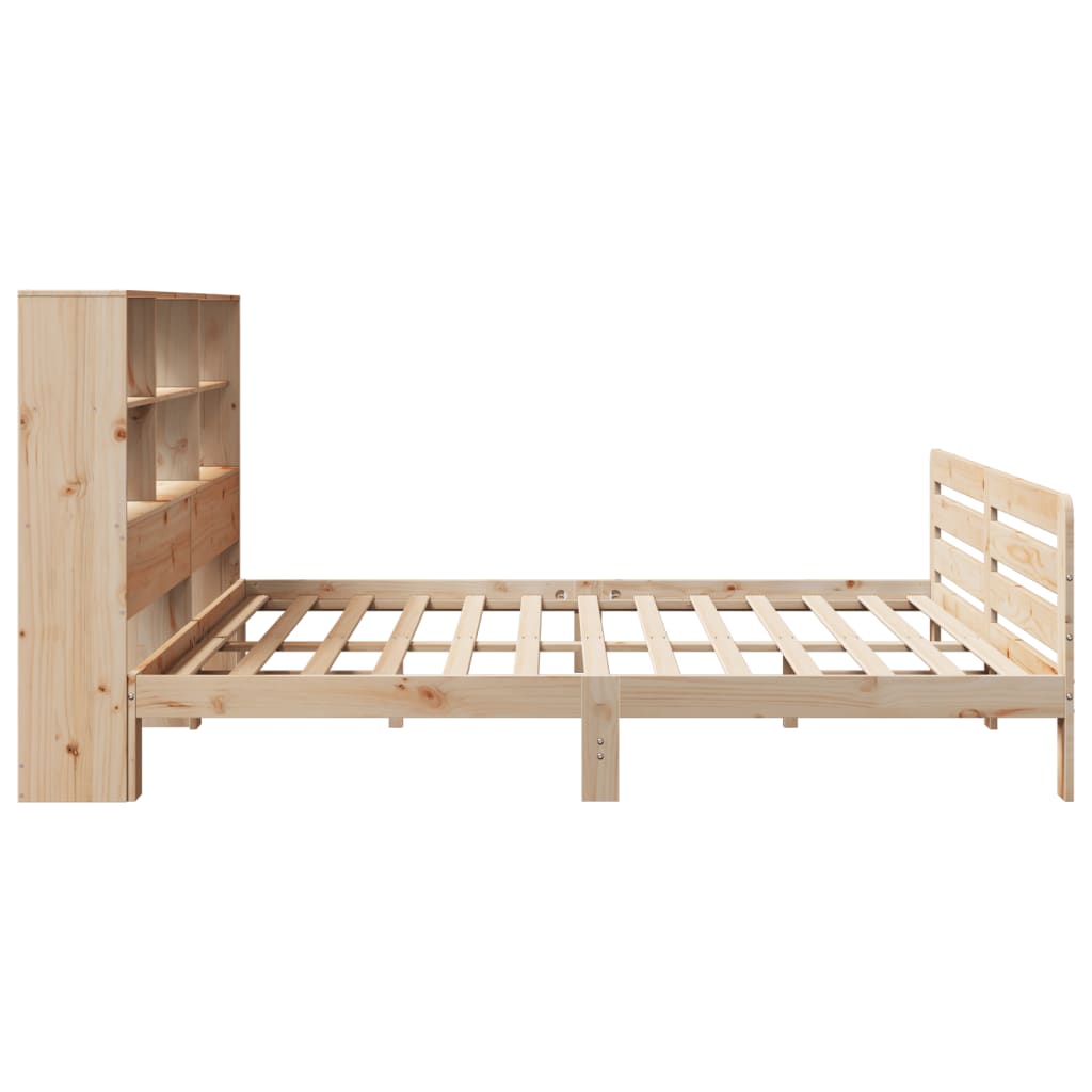 Bed Frame without Mattress 180x200 cm Super King Solid Wood Pine