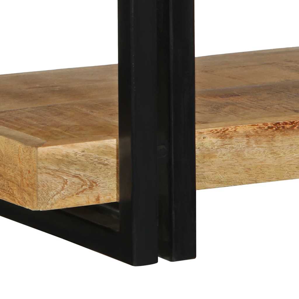 Wall Shelf 70x33x35 cm Solid Rough Wood Mango