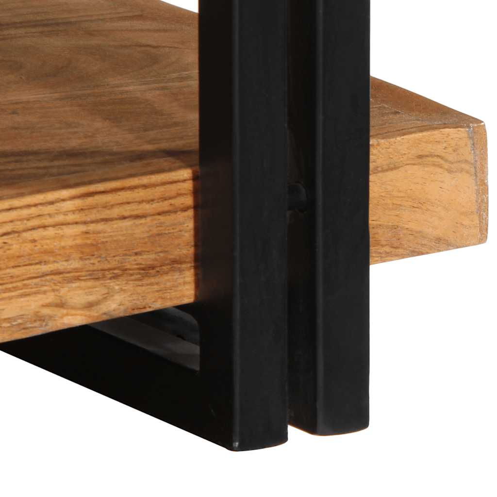 Wall Shelf 70x33x35 cm Solid Wood Acacia