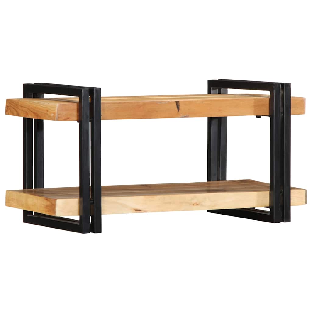 Wall Shelf 70x33x35 cm Solid Wood Acacia