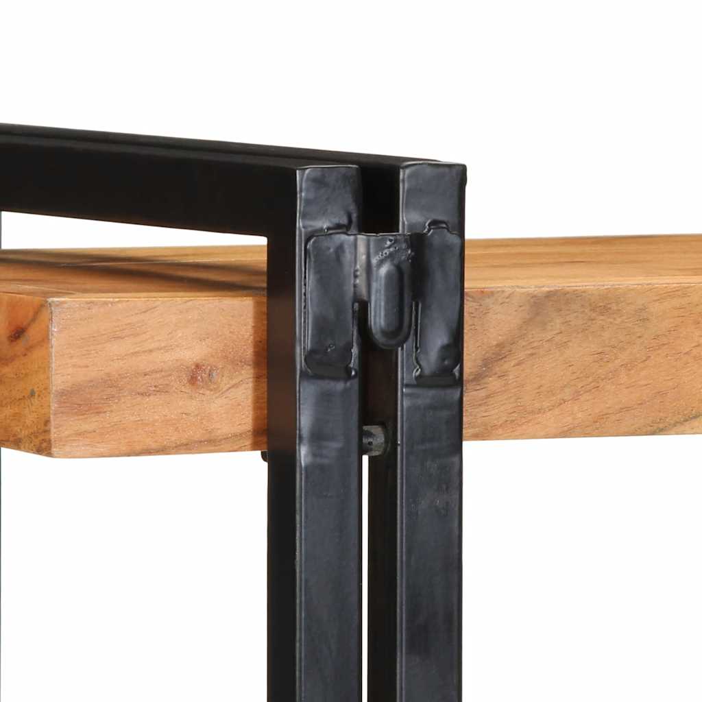 Wall Shelf 70x33x35 cm Solid Wood Acacia