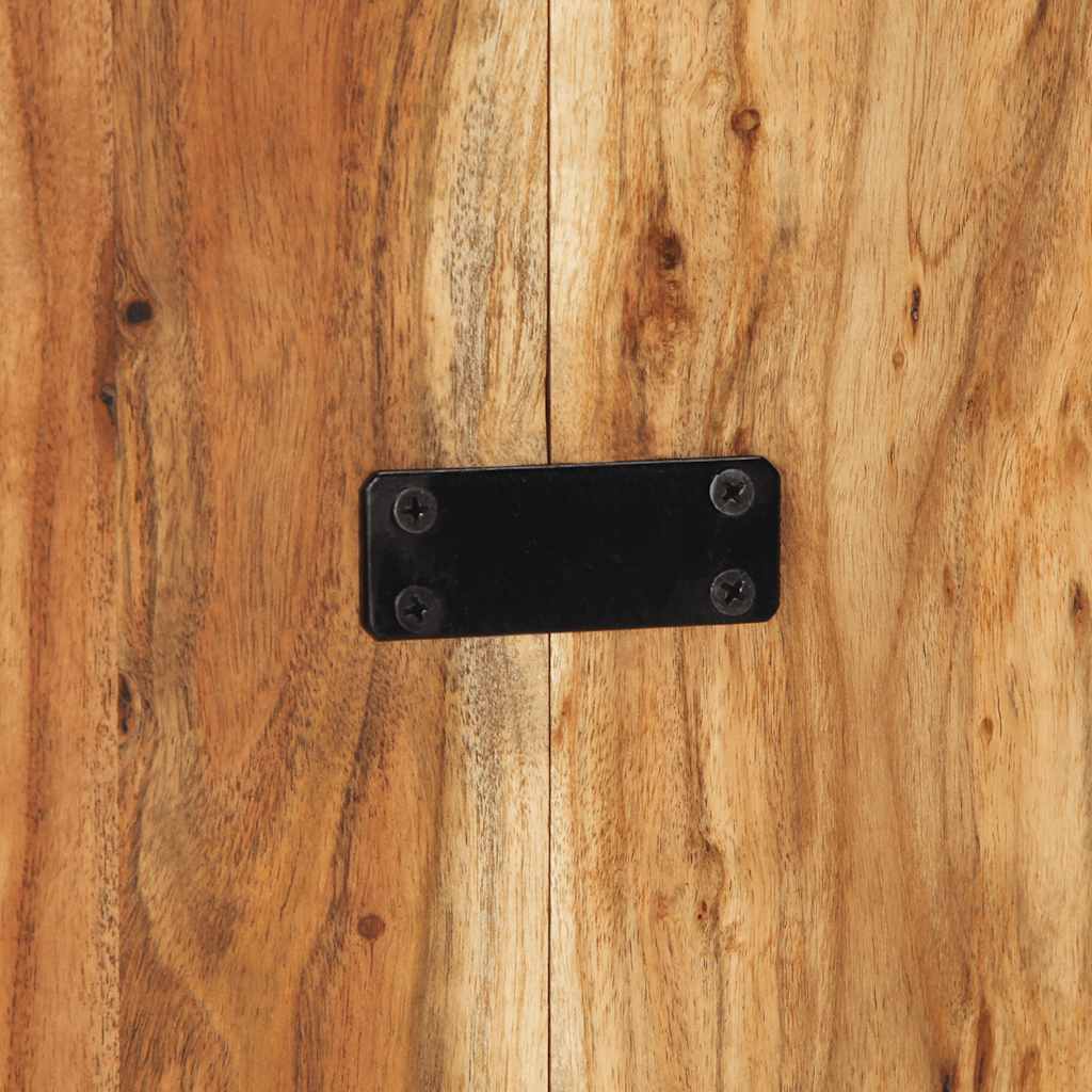 Headboard 200 cm Solid Wood Acacia